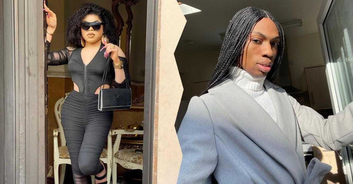 Bobrisky lashes out following James Brown's trip to the UK, lambasts fans over subtle remarks