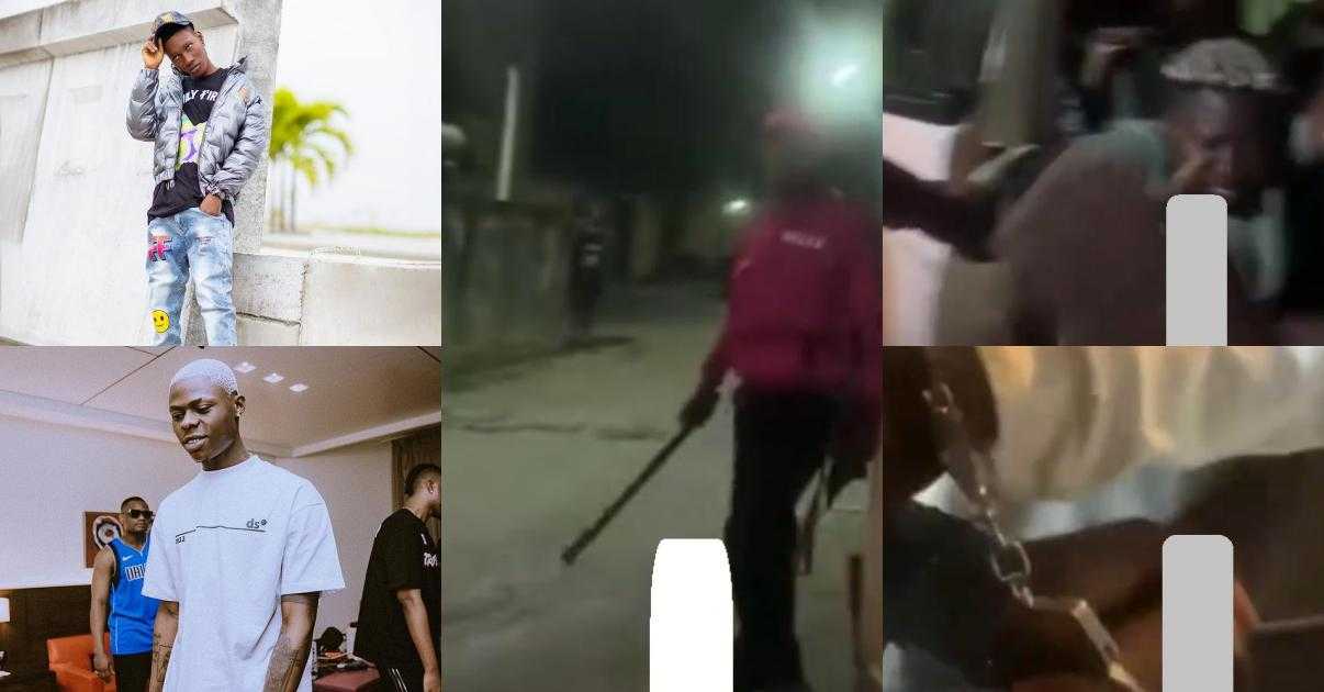 NDLEA officers break into Zinoleesky and Mohbad’s house at midnight, manhandle singers (Video)
