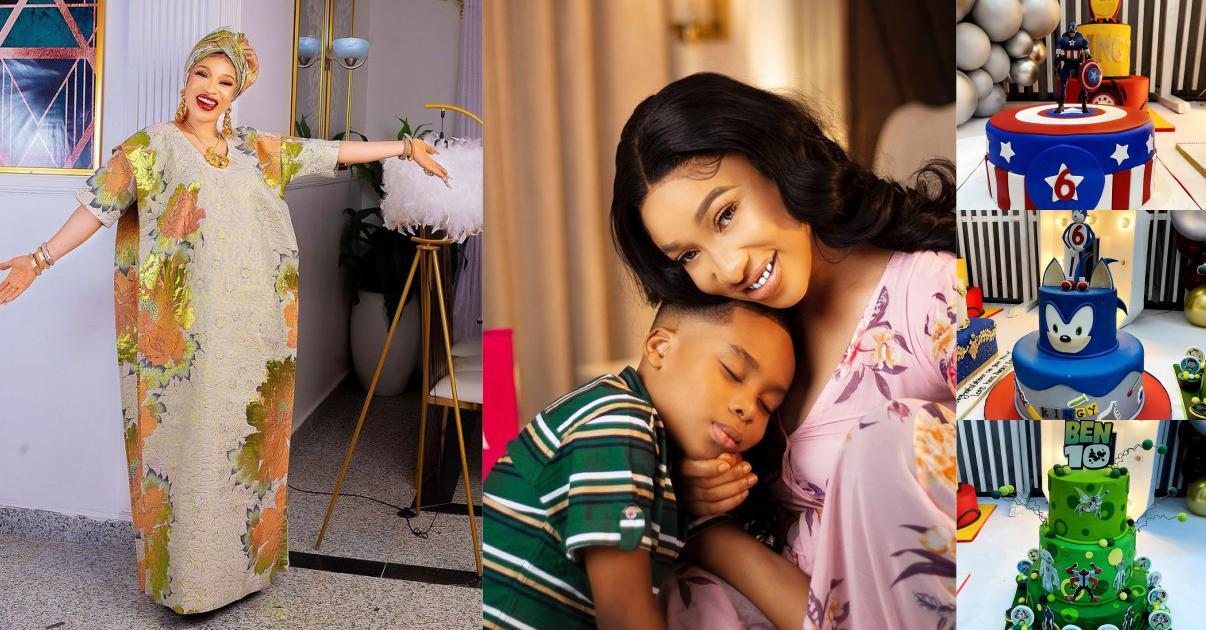 "When you grow up you're going to realize I lived for you" - Tonto Dikeh pens as she celebrates son's birthday