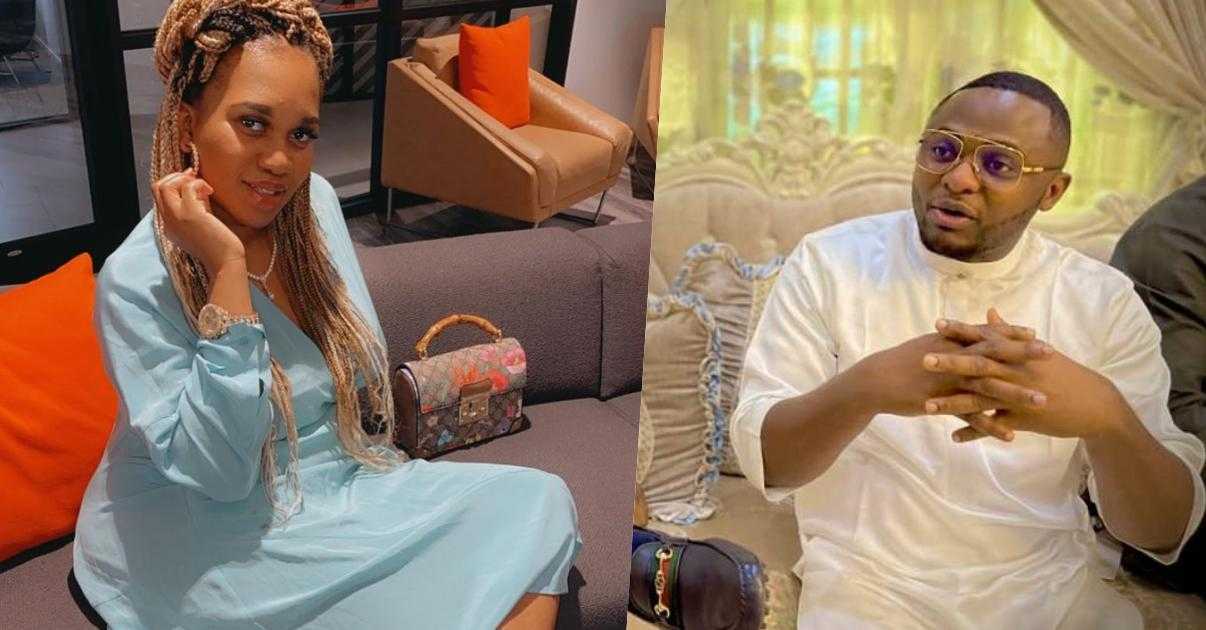 Leaked chat of Sandra Iheuwa lamenting on how husband kicked out Ubi Franklin's child from his house