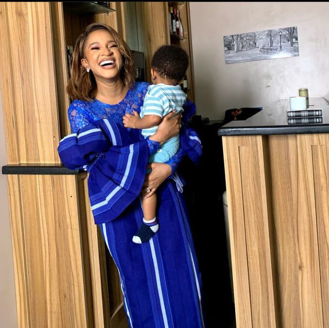 Adesua Etomi mother's day