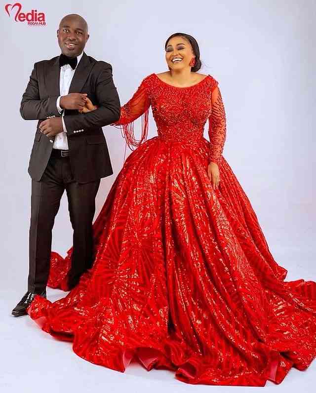 Mercy Aigbe and husband, Kazim Adeoti make first magazine cover, spill secrets about their marriage (Video)