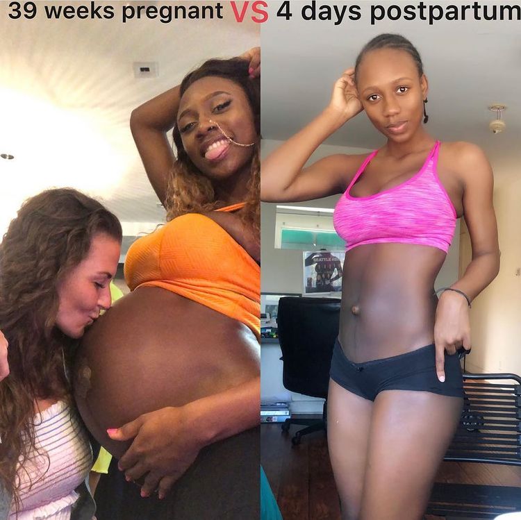 Korra Obidi shares incredible postpartum transformation four days after giving birth