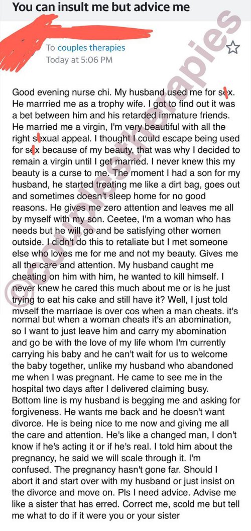 Woman left heartbroken after finding out husband married her as a result of 'bet' with friends