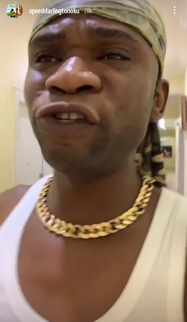 "Women in my contact list have all refused to sleep with me" - Speed Darlington cries out (Video)