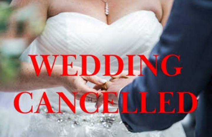 Wedding oath infidelity cancelled