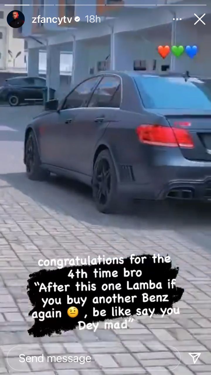 Skit maker, Lord Lamba acquires fourth Mercedes Benz