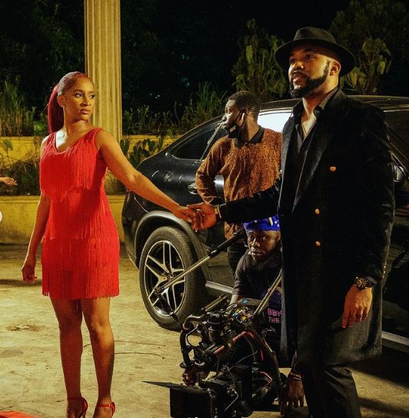 "My favorite person of all time" - Adesua Etomi pens sweet note for husband on his birthday