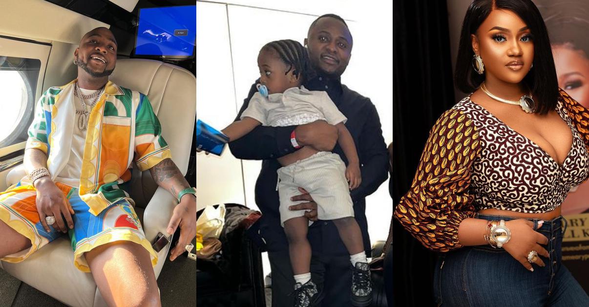 Davido and Chioma unfollow one another on Instagram amidst Ubi Franklin 'nanny' saga