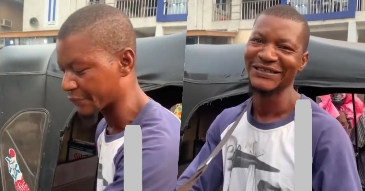 Keke rider receives N1K reward after returning bag containing 10 phones (Video)