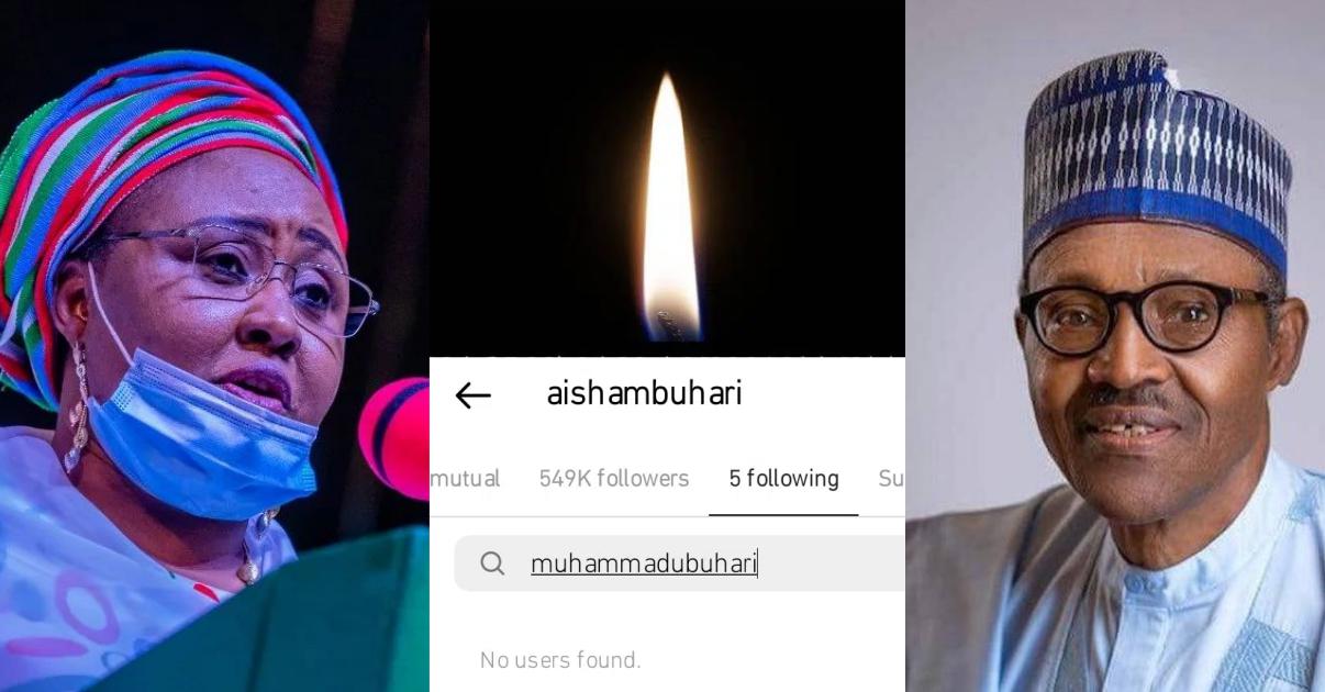 Aisha Buharia pens worrisome note as she unfollows husband on Instagram