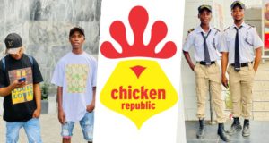 "We are not here to spoil your name, don't spoil ours" - Sacked security officers slam Chicken Republic over disclaimer (Video)