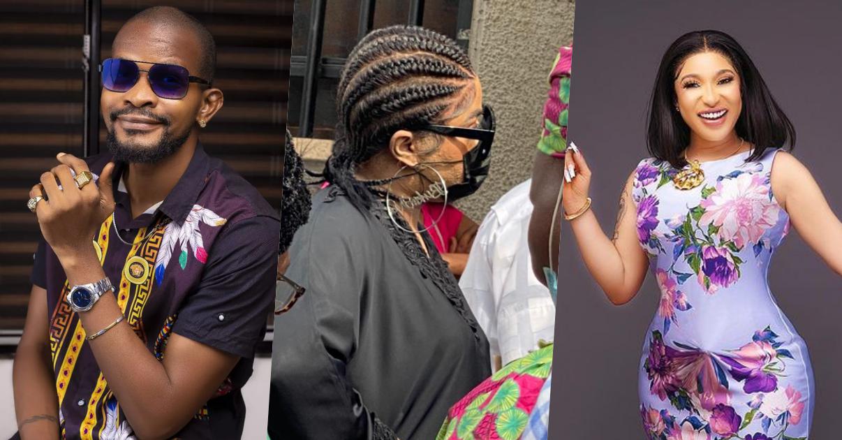 "Despite the unfair things you said Tonto Dikeh, she never exposed your 21 story building make up" - Uche Maduagwu mocks Bobrisky