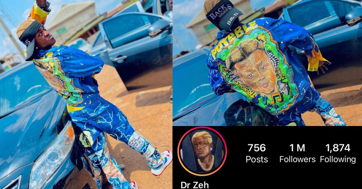"Many serious artists never reach" - Portable receives accolades as he hits 1M followers in three months