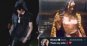 "Mrs manager will not like this" - Wizkid stirs reactions after being spotted with singer he once called 'my wife' four years ago