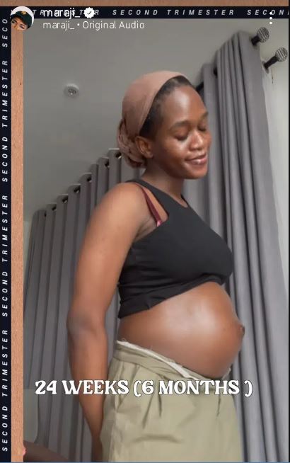 Maraji pregnant gender baby