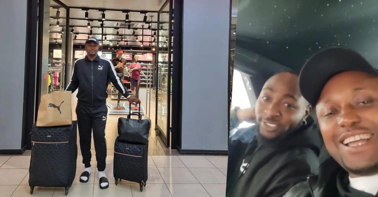 “I'm the happiest man alive” - Israel DMW say as he appreciates Davido for paying N1.5M for his trip to UK (Video)