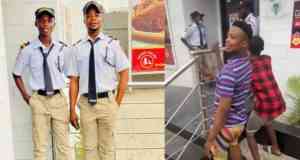 "Every disappointment is a blessing" - Reactions as sacked security officers go from 800 followers to 48K (Video)