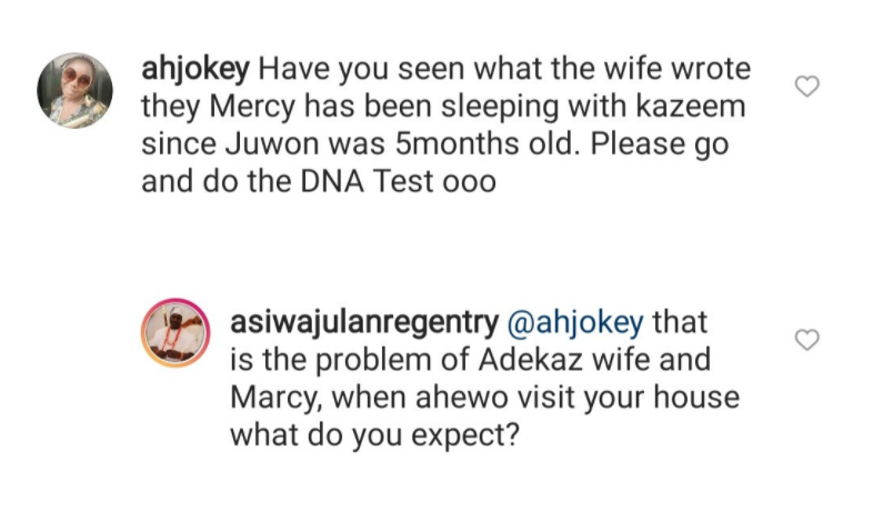 Lanre Gentry drags ex-wife, Mercy Aigbe over son's DNA, refers to her as 'ashewo'