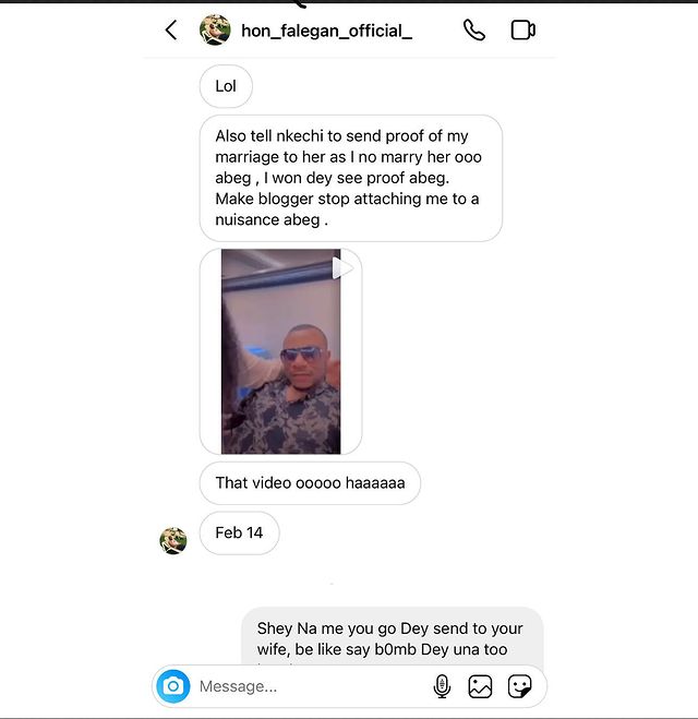 "Stop attaching me to a nuisance" - Nkechi Blessing's husband lashes out, demands proof of marriage