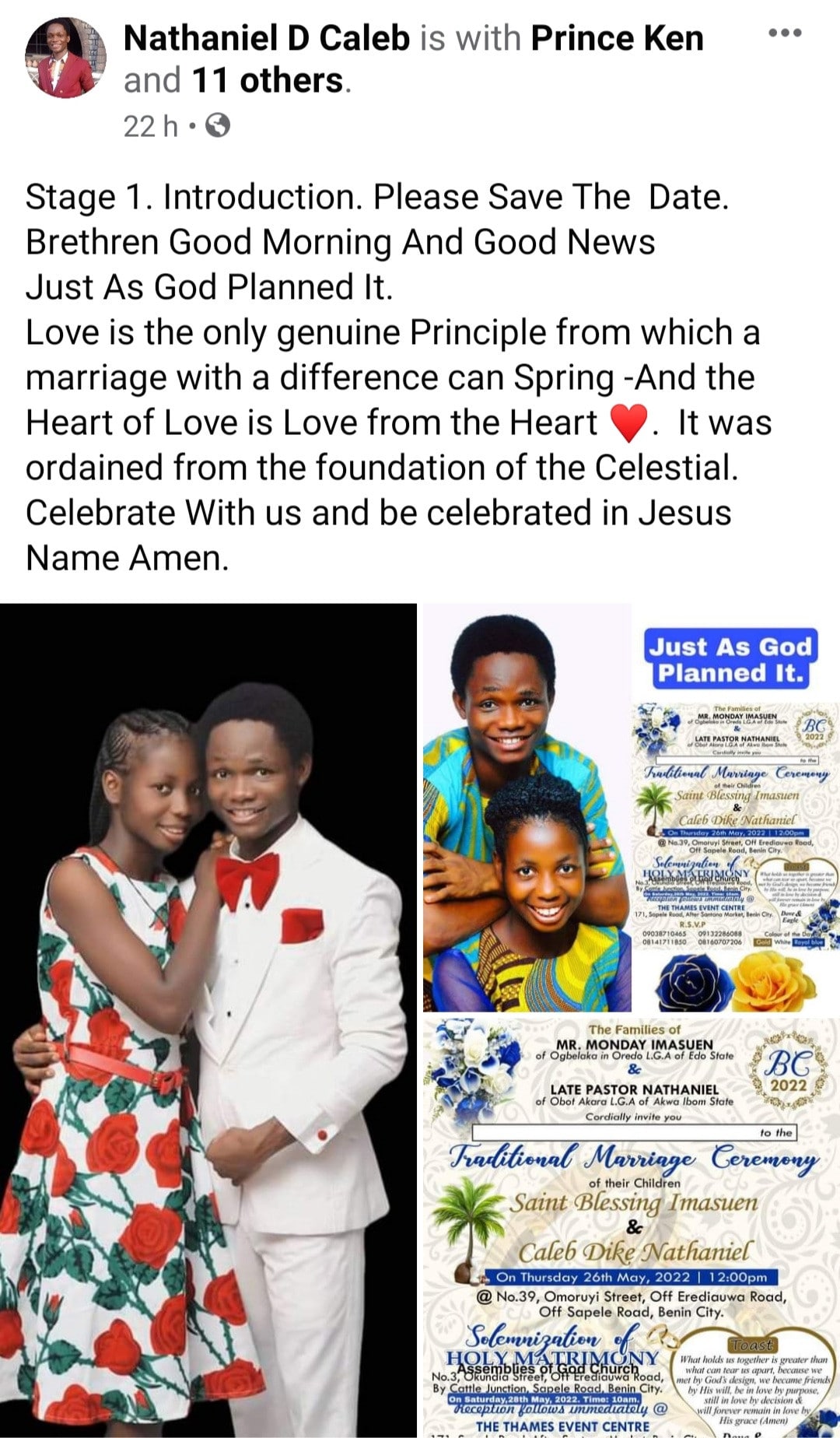 Pastor 's pre-wedding photos stirs reactions