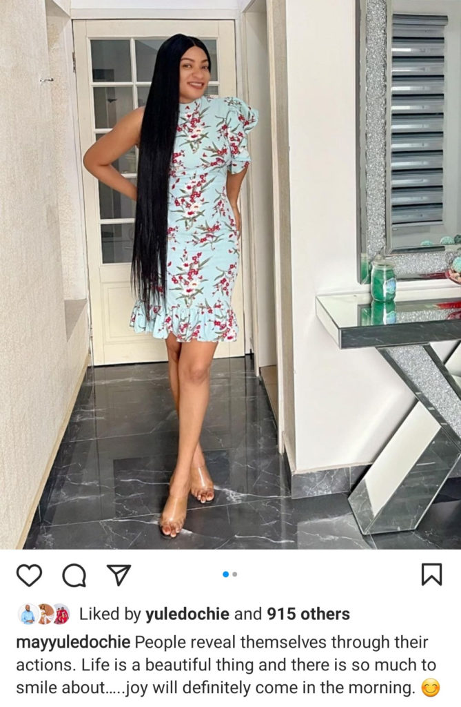 Yul Edochie shows off his child with another woman; first wife reacts.