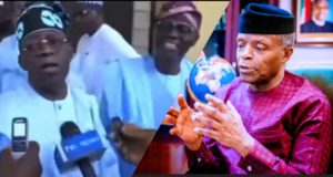 Lagos governor bursts into laughter as Tinubu 'disowns' VP Osinbajo