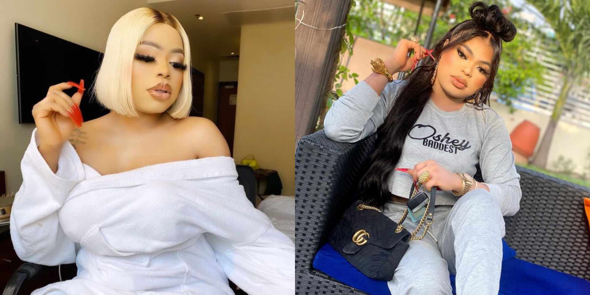“Only an illiterate will fart around their partner” - Bobrisky stirs reactions with opinion