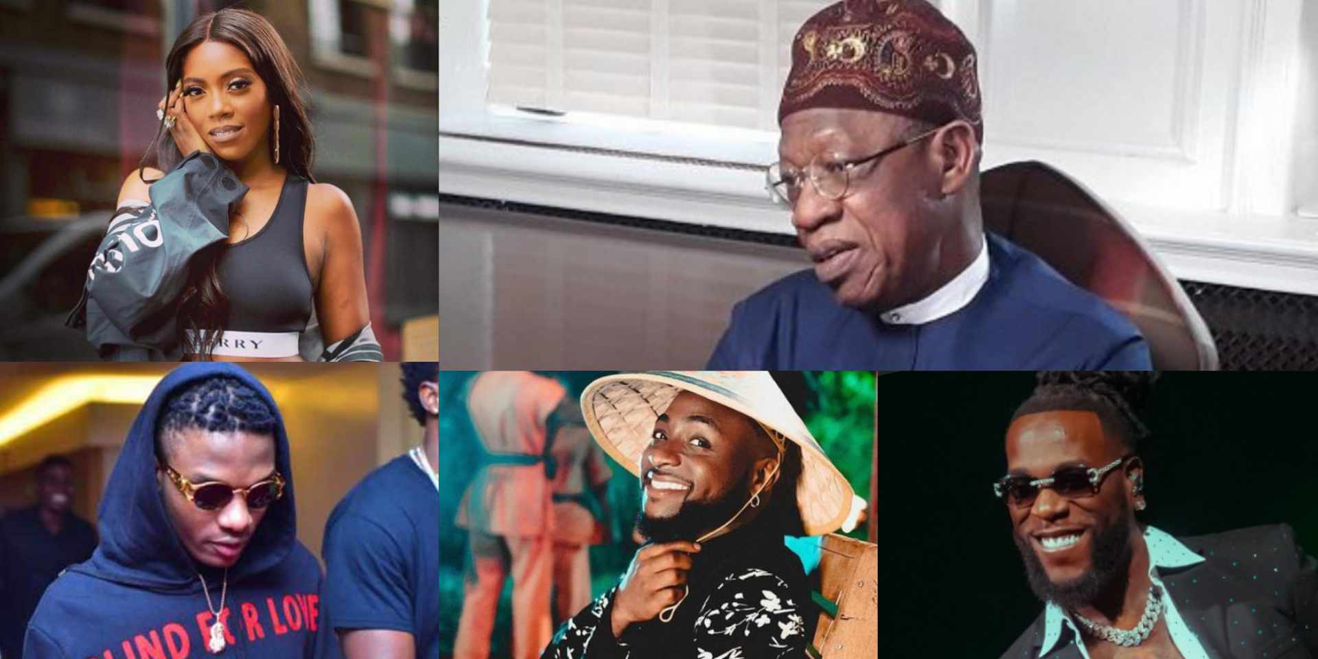 FG gives credit to Burna Boy, Davido, Wizkid for promoting cultural tourism