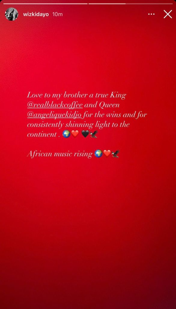 Wizkid Winally Breaks Silence Over Grammy Award Loss