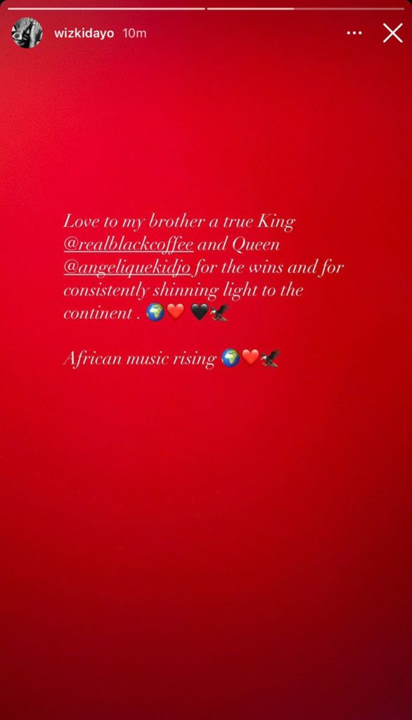 Wizkid Winally Breaks Silence Over Grammy Award Loss