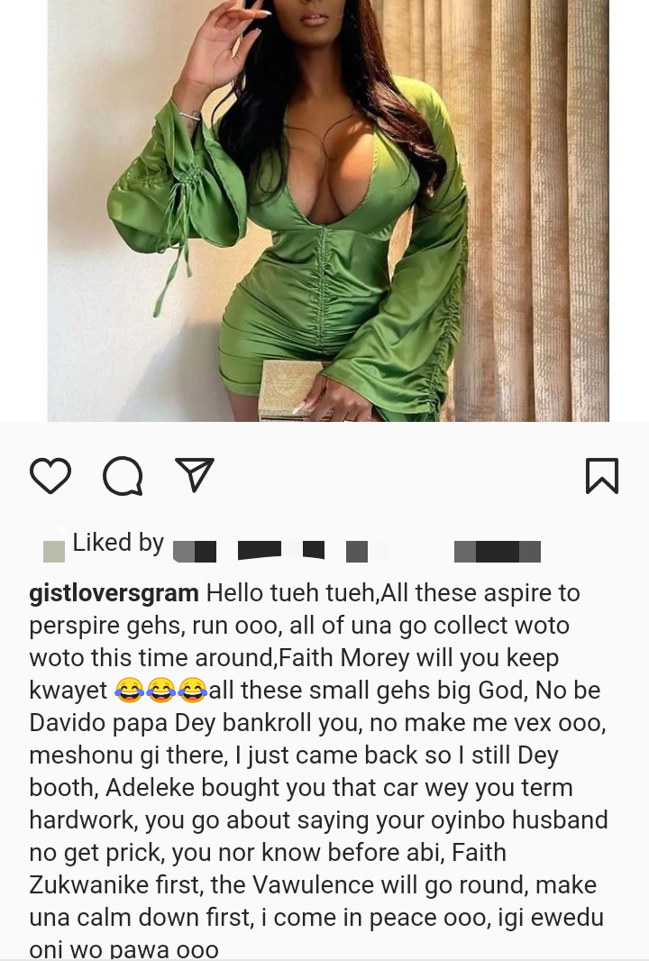 Davido father Adeleke faith Morey 