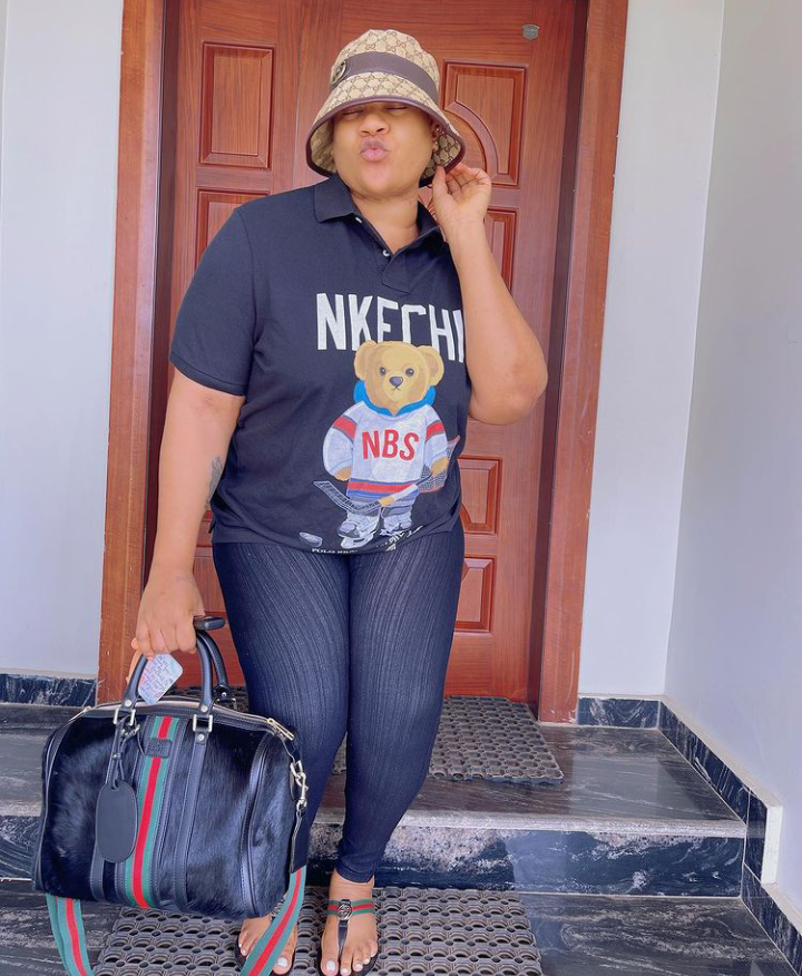 "When love comes it's like a dream but when it goes it's like a nightmare" - Nkechi Blessing's husband, Opeyemi makes final statement on clash with actress, reveals next move 