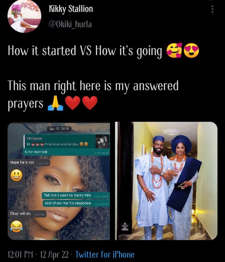 WhatsApp Status lady wed