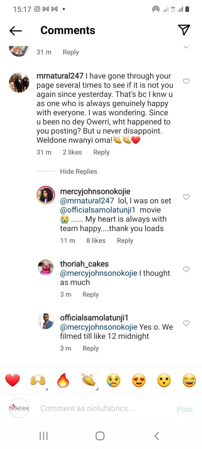 Mercy Johnson Rita marriage