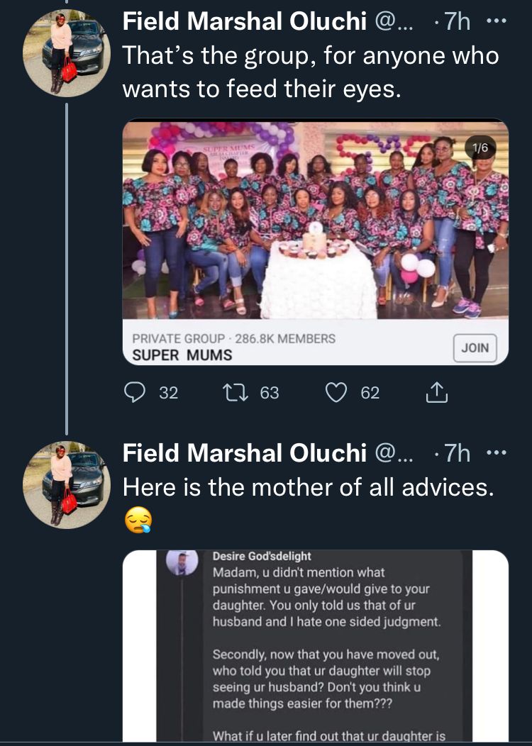 "Send your daughter away to save your marriage" - Advice to lady whose husband abused her 15-year-old girl causes outrage