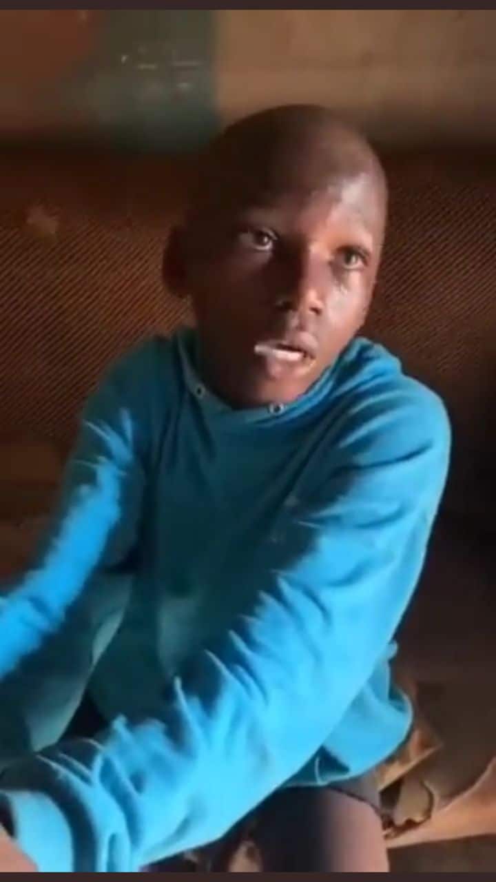 15-year-old kidnapper nabbed, narrates how he sells people for N5K (Video)