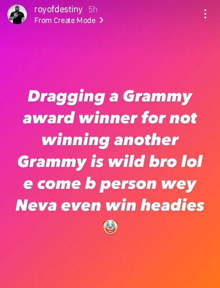 “Dragging a Grammy winner for someone who hasn’t won Headies is wild” - Wizkid’s associate slams Davido’s ex signee