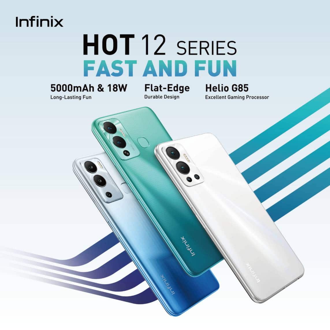 Infinix Launches Fresh & Stylish All-New HOT 12