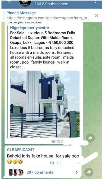 Bobrisky’s multimillion naira mansion allegedly up for sale ...