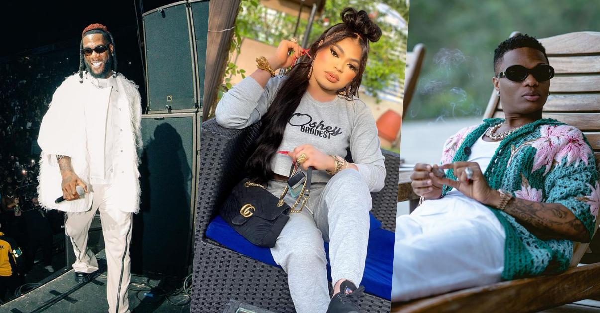 "When Angelique Kidjo beat Burna Boy, you all praised her" - Bobrisky addresses double standard over Wizkid's Grammy loss