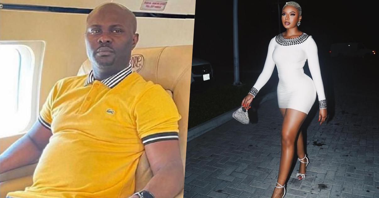 Nancy Isime's alleged sugar daddy called out for debts, investing staff's salary on actress' plastic surgery