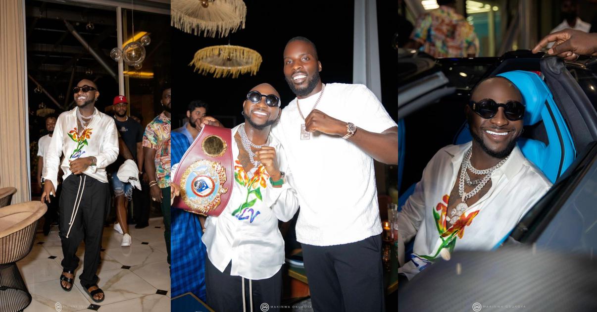 "A night out like this will cost me N12.5M" - Davido brags as he reveals reason for announcement