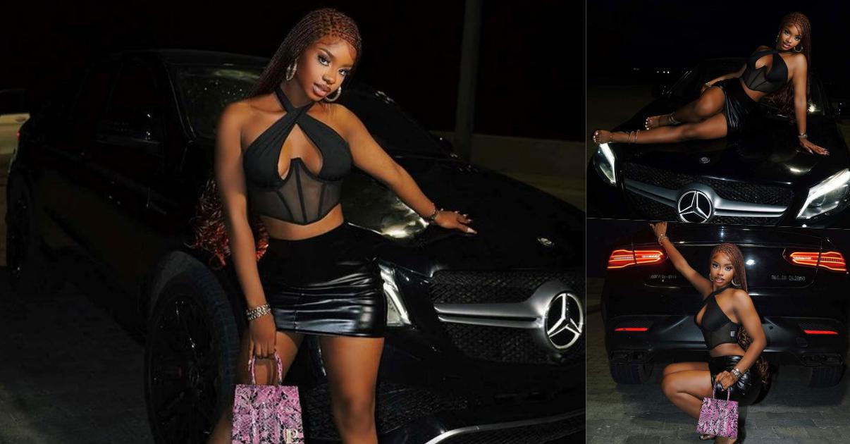 Iyabo Ojo's daughter, Priscilla, splashes millions to acquire Mercedes Benz SUV