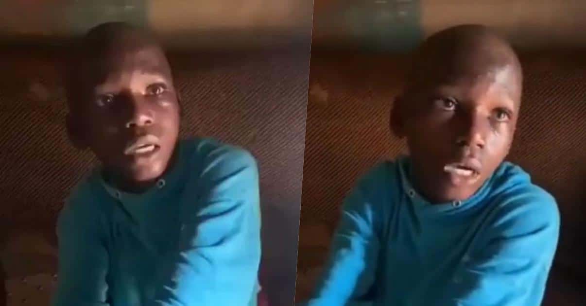 15-year-old kidnapper nabbed, narrates how he sells people for N5K (Video)