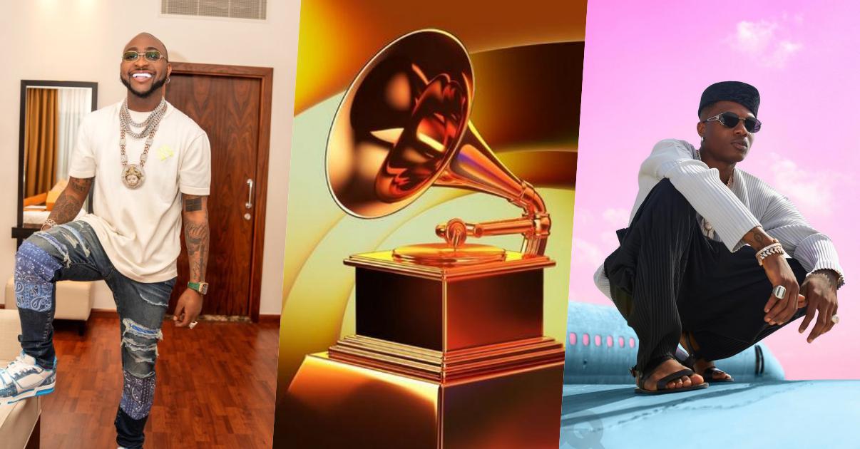 "Wizkid's Grammy loss won't elevate your career" - Davido slammed over comment following award announcement