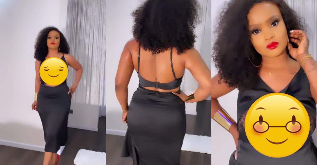 "She for kuku no wear cloth at all" - Maureen Esisi's outfit to wedding party sparks outrage (Video)