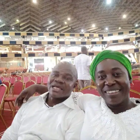 Osinachi Nwachukwu's husband, Peter 