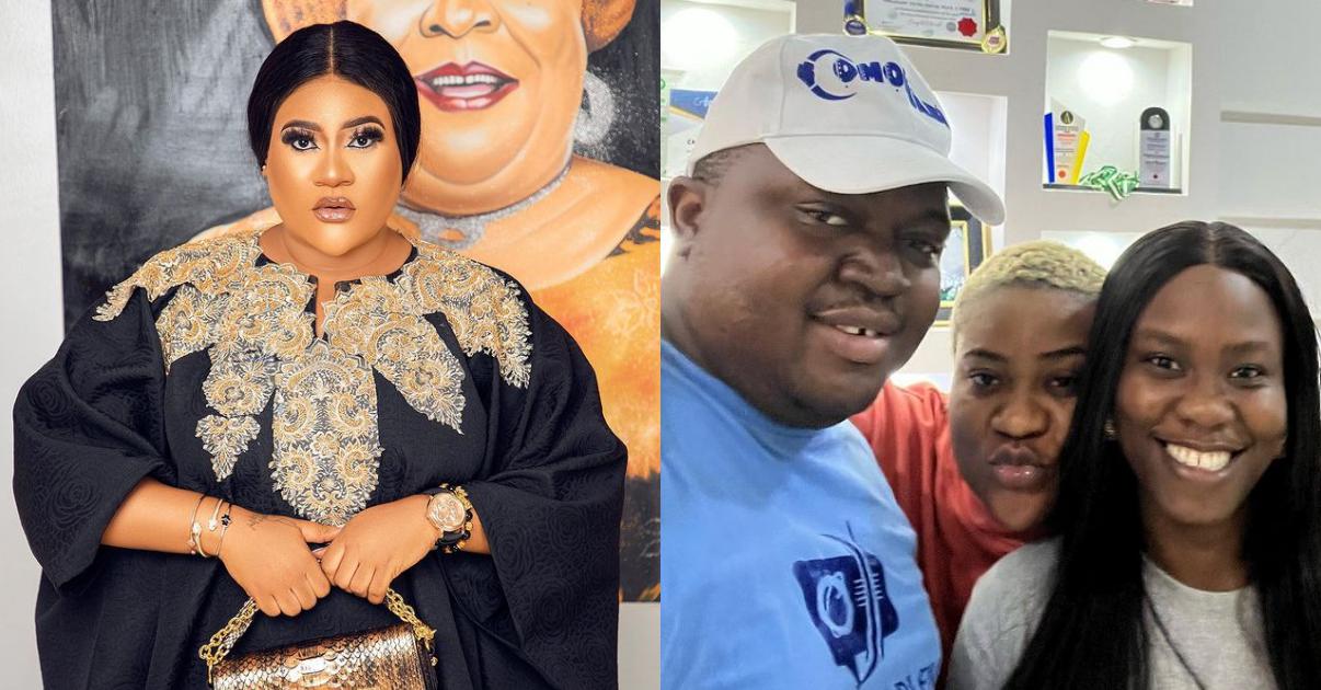 Nkechi blessing shames rumor mongers as she links up with alleged lover and wife amidst rumor of affair