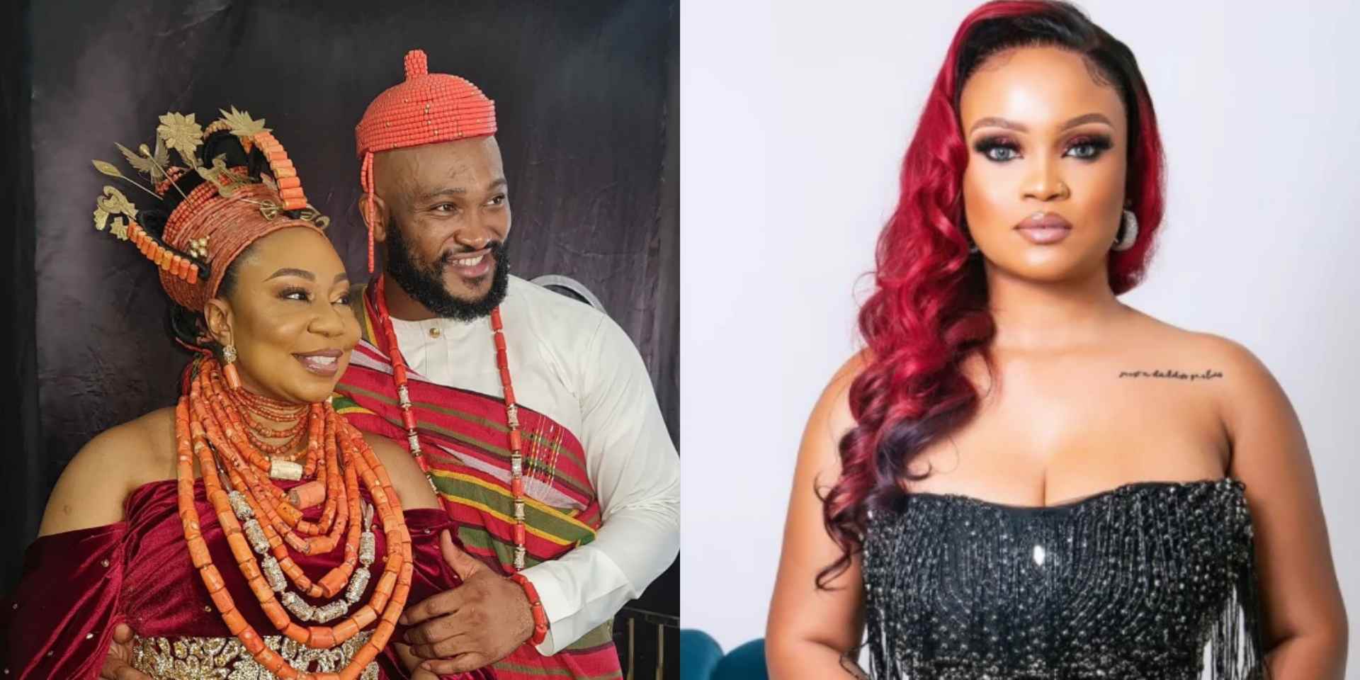 "He left you to marry a better woman, don't wet your pillows" - Trolls taunt Maureen Esisi after her ex-husband, Blossom Chukwujekwu remarried; she reacts
